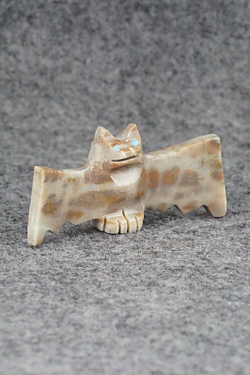 Bat Zuni Fetish Carving - Tim Lementino
