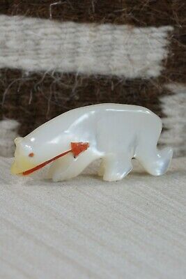 Mountain Lion Zuni Fetish Carving - Andres Quandelacy