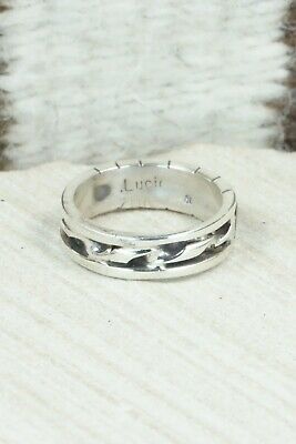 Multi Stone & Sterling Silver Ring - Phyllis Lucio - Size 8.25