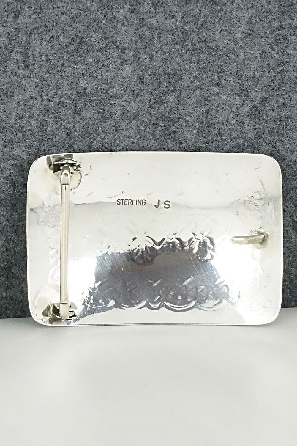 Sterling Silver Belt Buckle - Jolene Begay