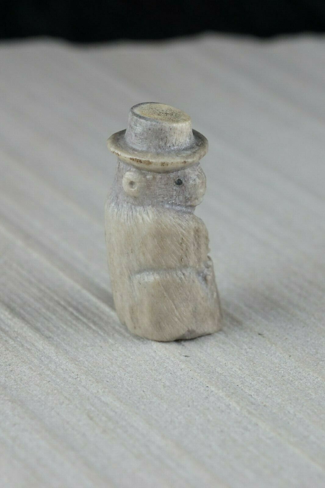 Smokey Bear Zuni Fetish Carving - Maxx Laate - High Lonesome Trading