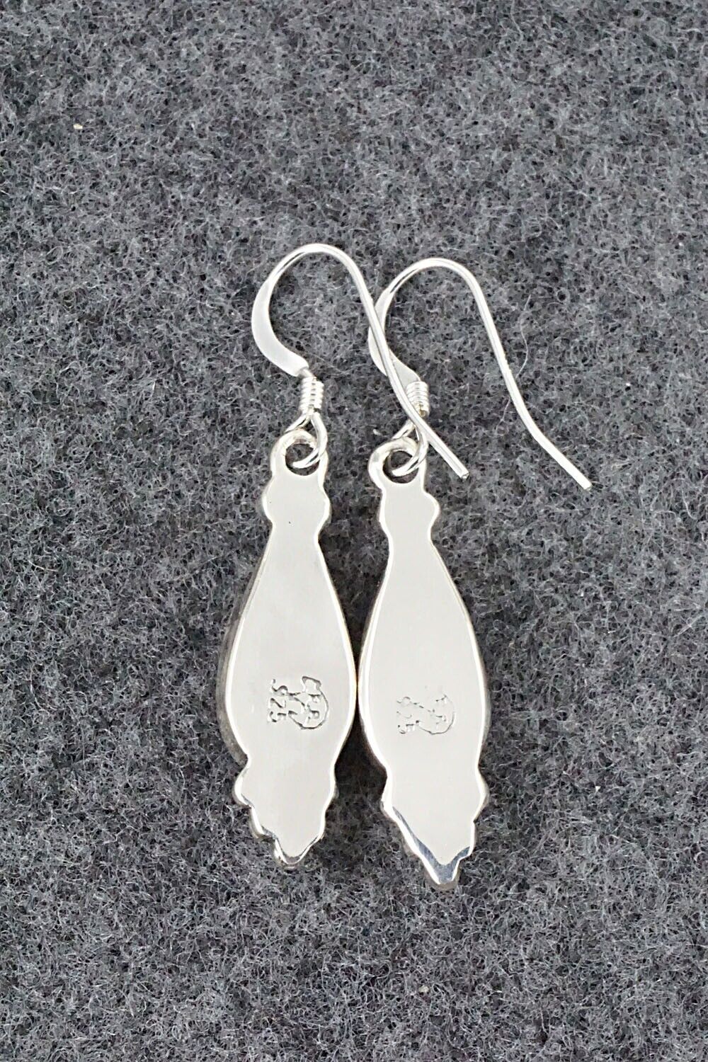 Onyx & Sterling Silver Earrings - Judy Largo