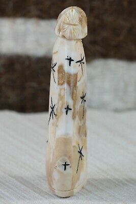 Corn Maiden Zuni Fetish Carving - Sandra Quandelacy