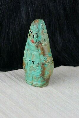 Corn Maiden Zuni Fetish Carving - Sandra Quandelacy - High Lonesome Trading