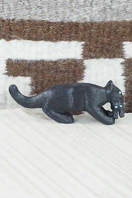 Mountain Lion Zuni Fetish Carving - Colin Weeka