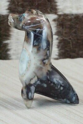 Seal Zuni Fetish Carving - Todd Etsate