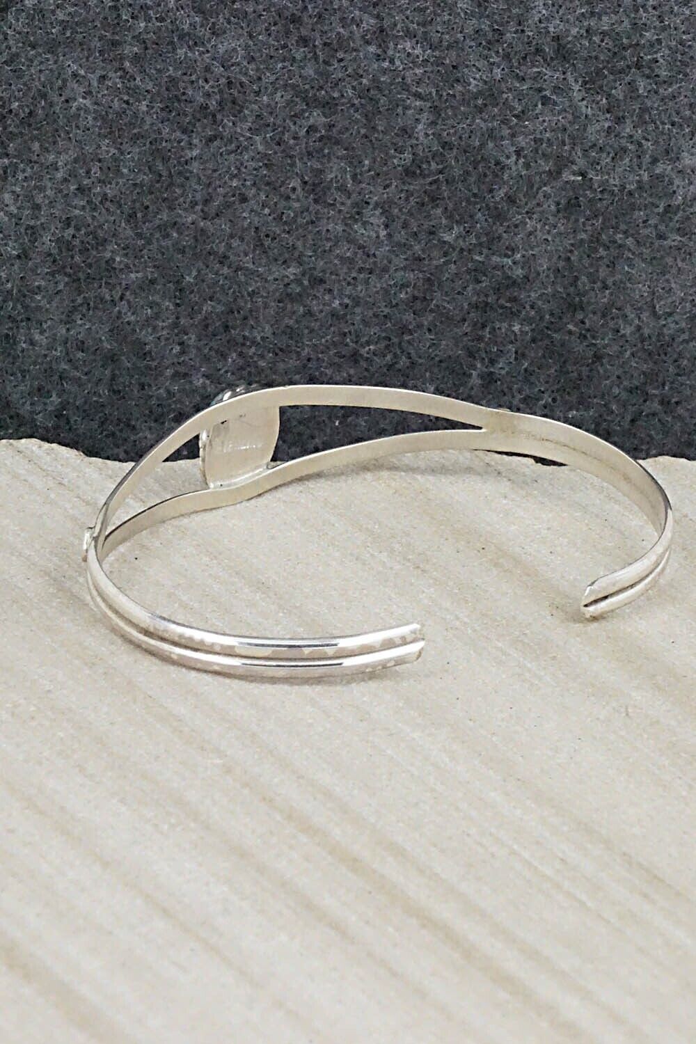Turquoise & Sterling Silver Bracelet - Elton Cadman