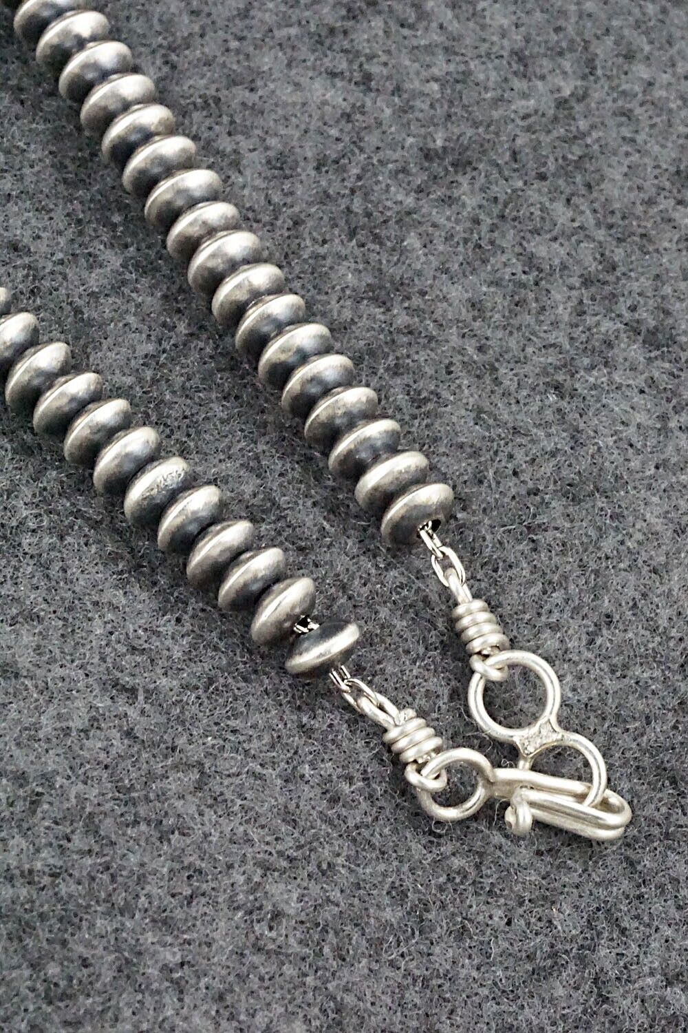 Sterling Silver Navajo Pearl Necklace - Jan Mariano