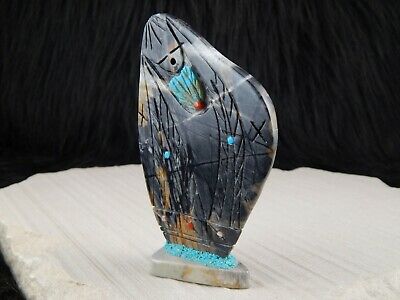Corn Maiden Zuni Fetish Carving - Vickie Quandelacy - High Lonesome Trading