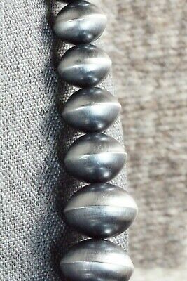 Sterling Silver Navajo Pearl Necklace - Presley Haley