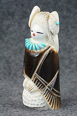Corn Maiden Zuni Fetish Carving - Claudia Peina