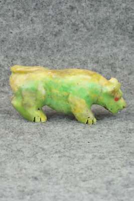 Mountain Lion Zuni Fetish Carving - Andres Quandelacy