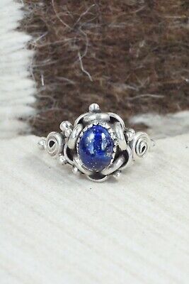 Lapis & Sterling Silver Ring - Maritta Martinez - Size 6