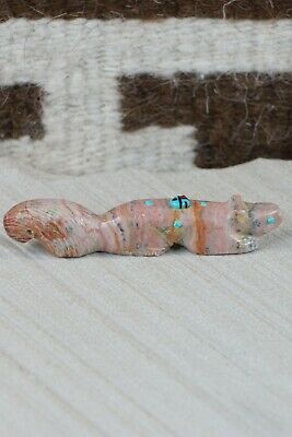 Wolf Zuni Fetish Carving - Danette Laate - High Lonesome Trading