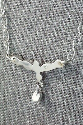 Turquoise & Sterling Silver Necklace - Loretta Smith