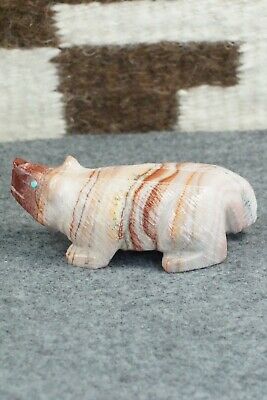 Badger Zuni Fetish Carving - Derrick Kaamasee