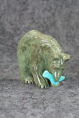 Bear Zuni Fetish Carving - Andres Quandelacy