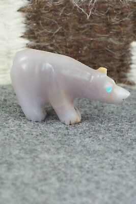 Bear Zuni Fetish Carving - Andres Quandelacy