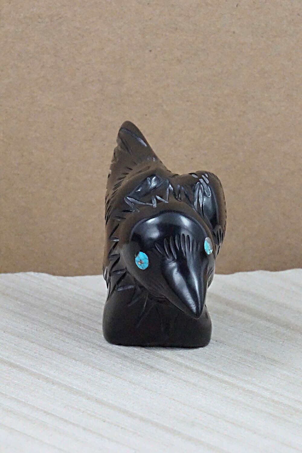 Crow Zuni Fetish Carving - Daniel Chattin