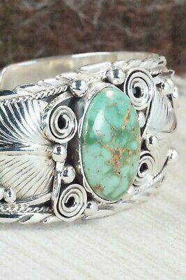 Turquoise & Sterling Silver Bracelet - Davey Morgan - High Lonesome Trading