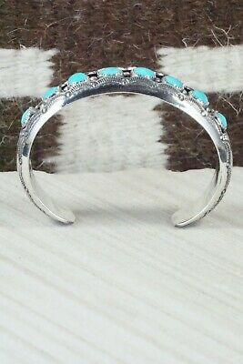 Turquoise & Sterling Silver Bracelet - Wilbert Muskett Sr.