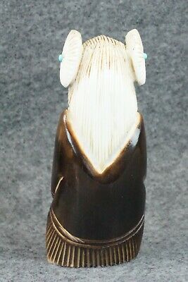 Corn Maiden Zuni Fetish Carving - Claudia Peina