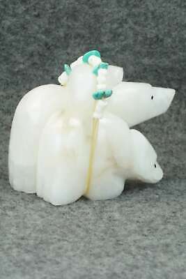 Bear Zuni Fetish Carving - Ed Lementino