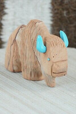 Buffalo Zuni Fetish Carving - Brandon Phillips