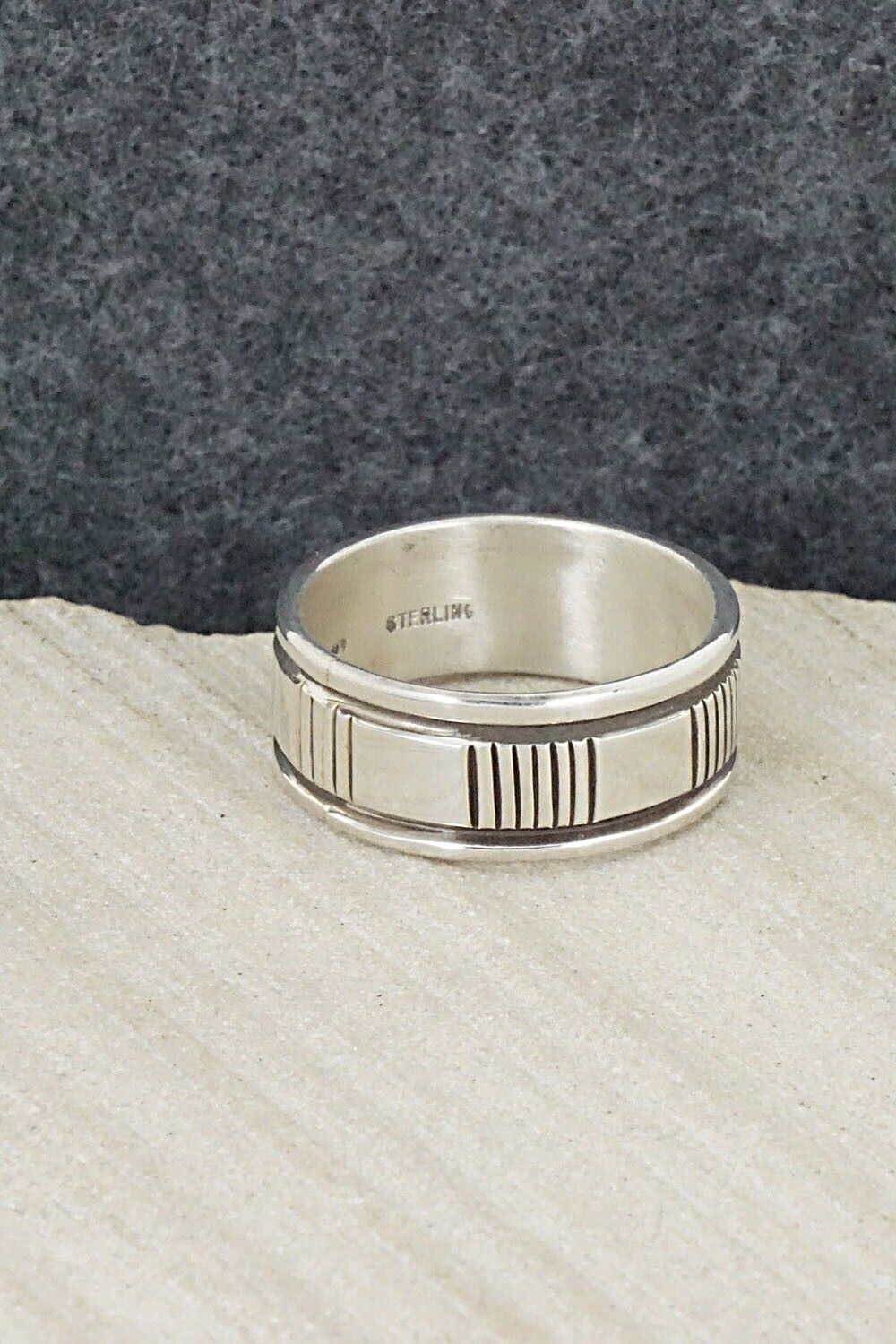 Sterling Silver Ring - Bruce Morgan - Size 11.75