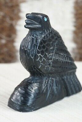 Crow Zuni Fetish Carving - Derrick Kaamasee