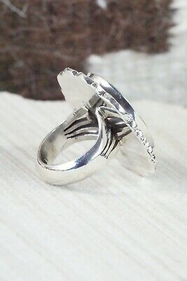 Turquoise and Sterling Silver Ring - Bucky Belin - Size 6