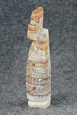 Corn Maiden Zuni Fetish Carving - Carl Etsate