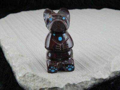 Bear Zuni Fetish Carving - Ashley Laiwakete - High Lonesome Trading
