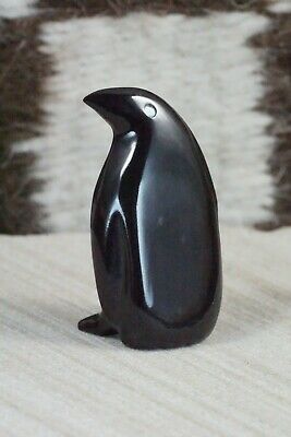 Penguin Zuni Fetish Carving - Calvert Bowannie