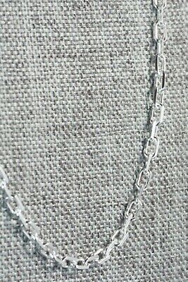 Sterling Silver Chain Necklace - Sterling Silver 18"