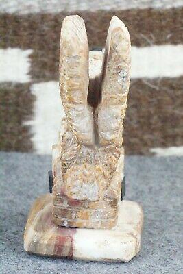 Eagle Zuni Fetish Carving - Jon Quam - High Lonesome Trading