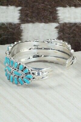Turquoise & Sterling Silver Bracelet - Jaz Wilson