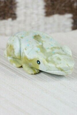 Frog Zuni Fetish Carving - Alex Tsethlikai - High Lonesome Trading