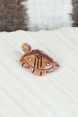 Turtle Zuni Fetish Carving - Carl Etsate