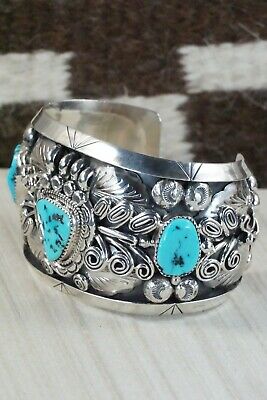 Turquoise & Sterling Silver Bracelet - Freddie James