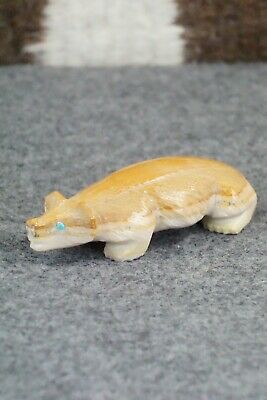Badger Zuni Fetish Carving - Derrick Kaamasee