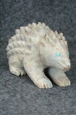 Porcupine Zuni Fetish Carving - Jonas Hustito