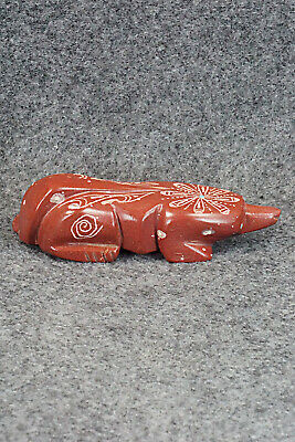 Mole Zuni Fetish Carving - Adrian Cachini