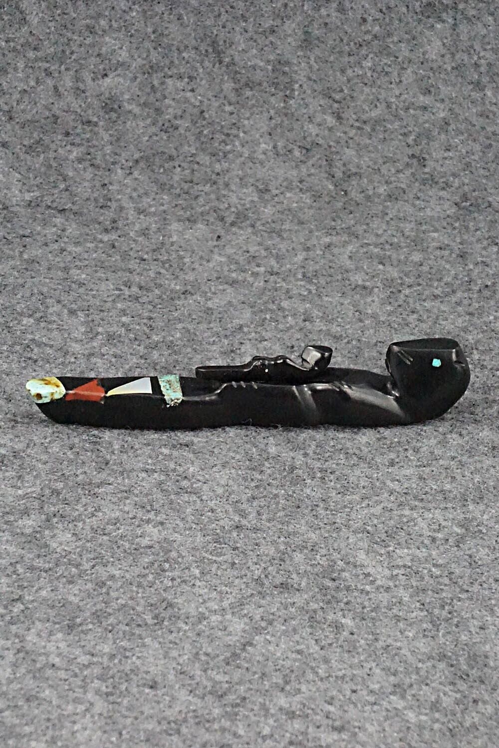 Otter Zuni Fetish Carving - Steven Natachu
