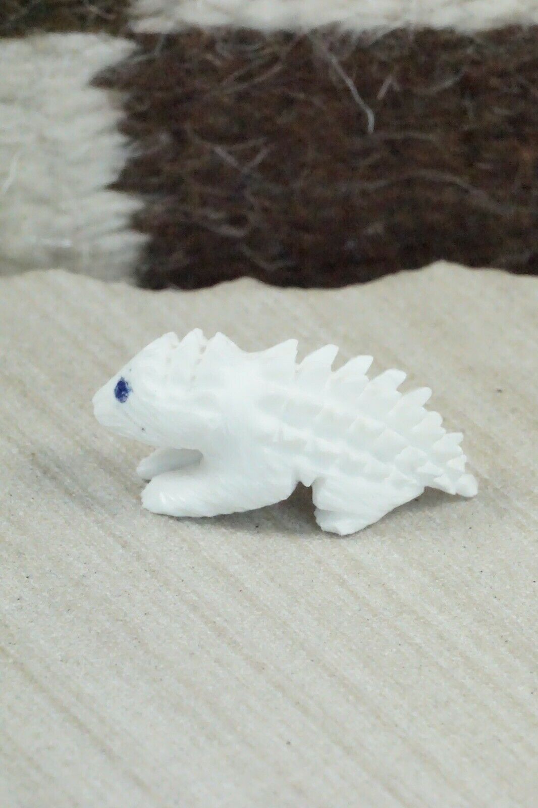 Porcupine Zuni Fetish Carving - Jonas Hustito