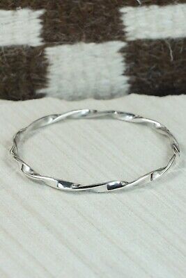 Sterling Silver Bangle - Elaine Tahe