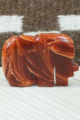Bear Zuni Fetish Carving - Bernard Laiwakete