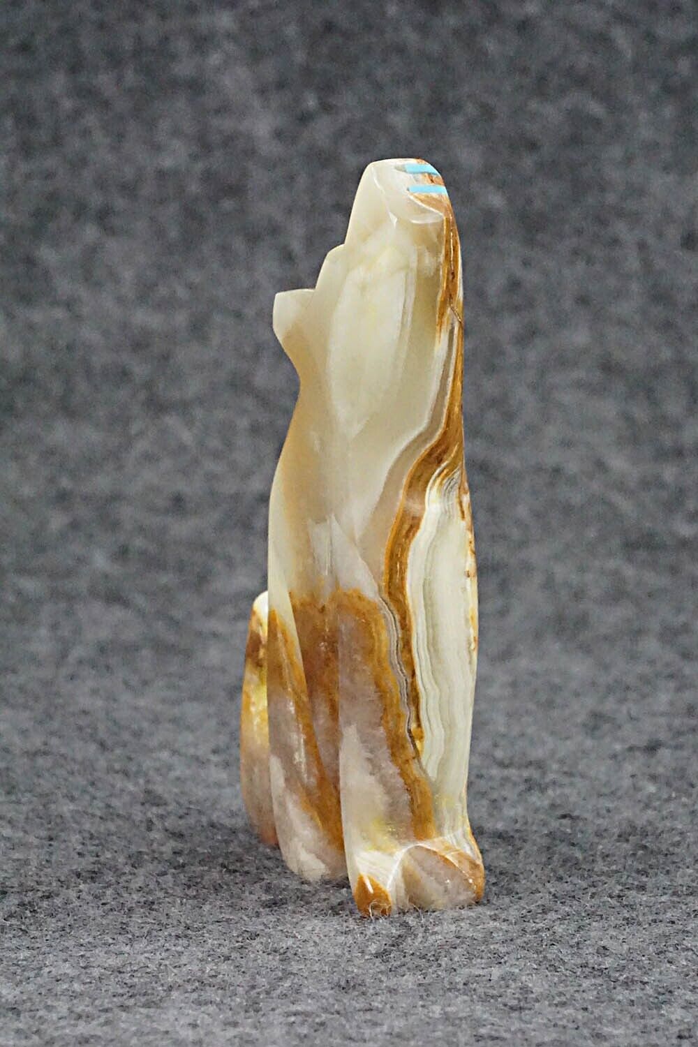 Coyote Zuni Fetish Carving - Rodney Laiwakete