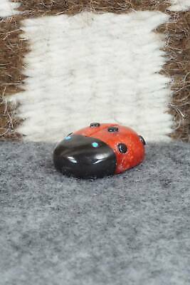 Lady Bug Zuni Fetish Carving - Reynold Lunasee