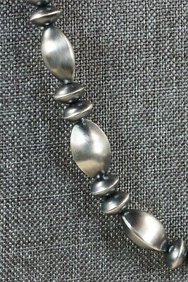 Navajo Sterling Silver Pearl Necklace - Presley Haley